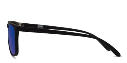 Revel Slater Black/Blue glasses - Black / Blue - Side View