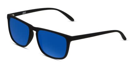 Revel Slater Black/Blue glasses - Black / Blue - Angle View