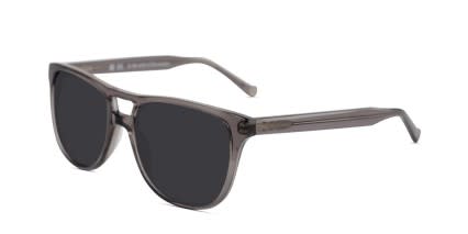 Muse M3041 Clear Gray glasses - Gray / Clear - Angle View