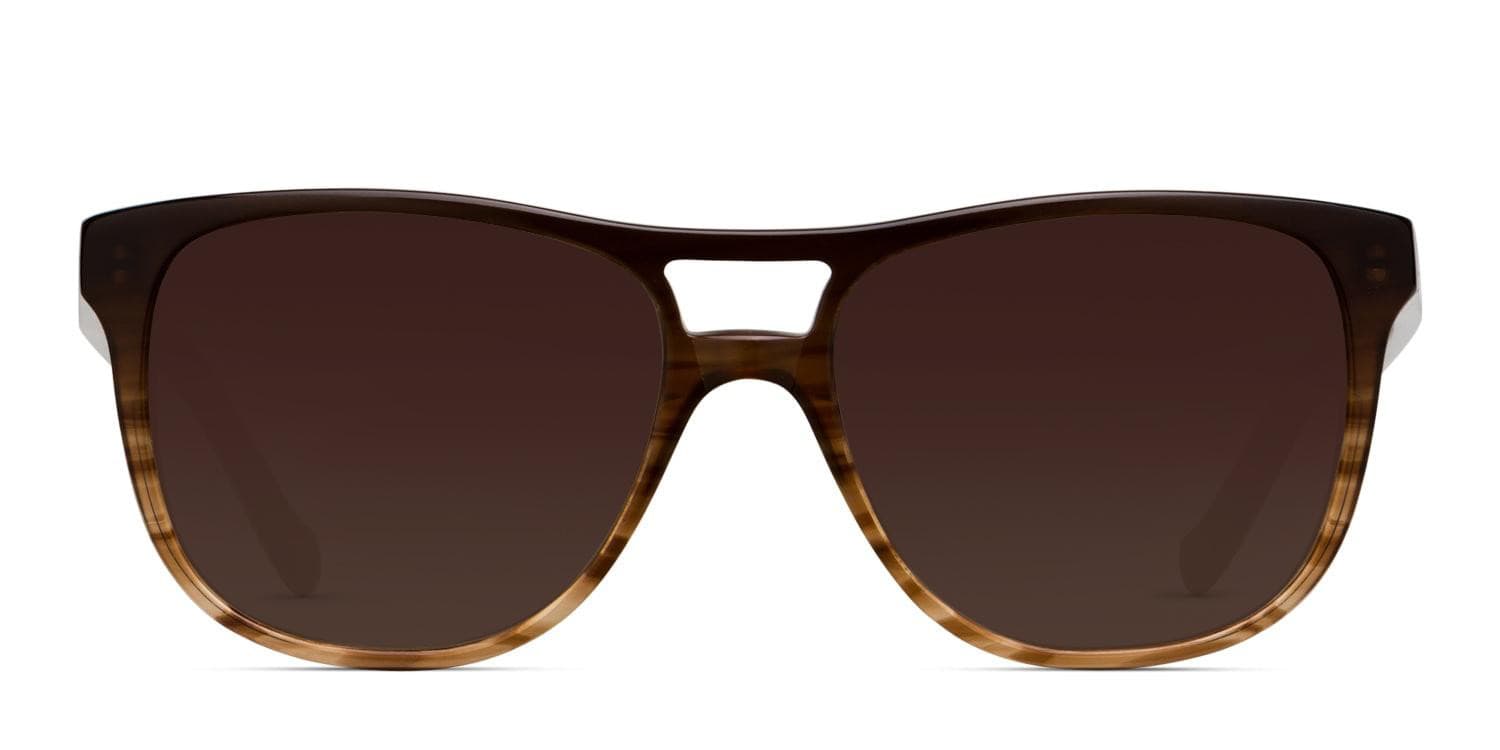 Muse M3041 Brown glasses - Brown - Frontal View