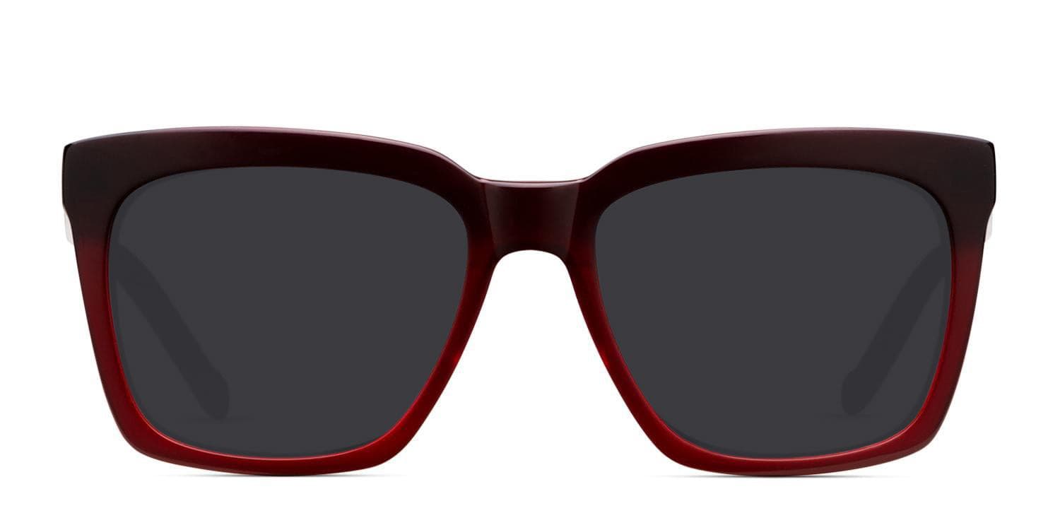 Muse M3043 Red/Purple glasses - Red / Purple - Frontal View