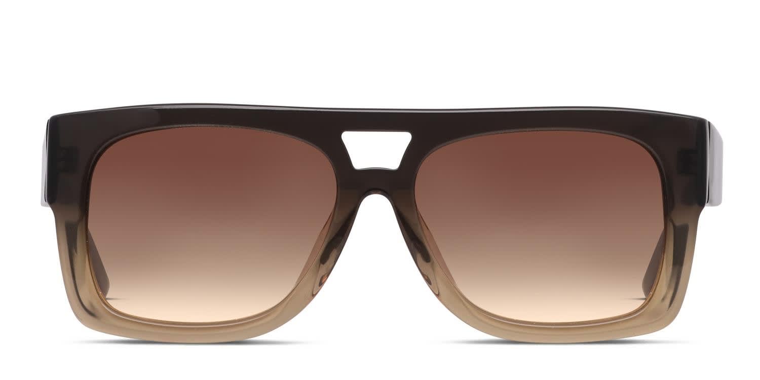 Ottoto Rosine Brown, Clear glasses - Brown / Clear - Frontal View