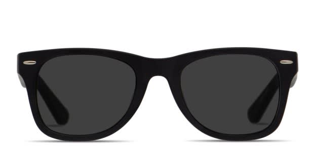 Muse M Classic Matte Black Prescription Sunglasses - 50% Off Lenses
