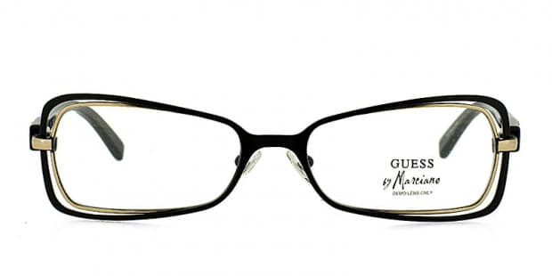 Guess By Marciano GM125 Black w/Gold Prescription Eyeglasses
