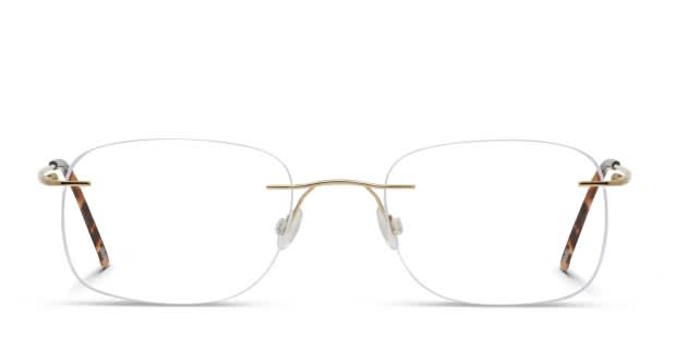  ASローマ　3XL Rome Gold Eyeglasses | Includes FREE Rx Lenses