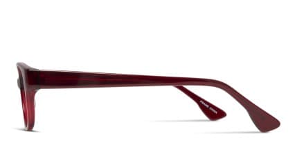 Mina Red glasses - Red - Side View