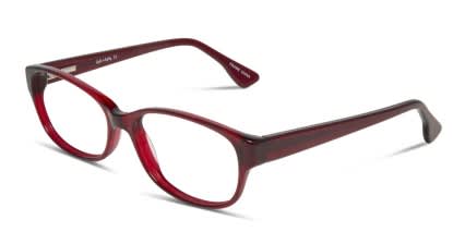 Mina Red glasses - Red - Angle View