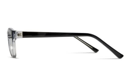 Tyra Black glasses - Black - Side View
