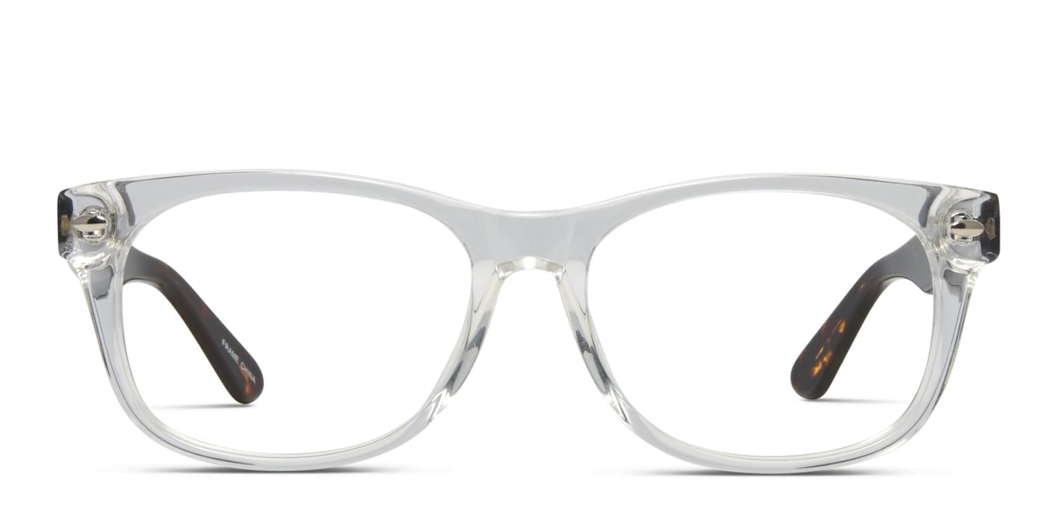 Crosby Clear w/Tortoise Eyeglasses | Includes FREE Rx Lenses