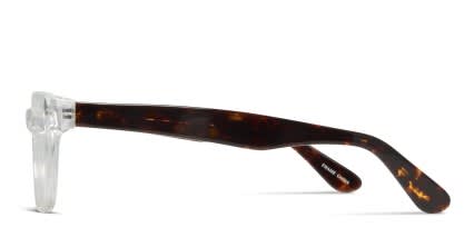 Crosby Clear w/Tortoise glasses - Clear / Tortoise - Side View
