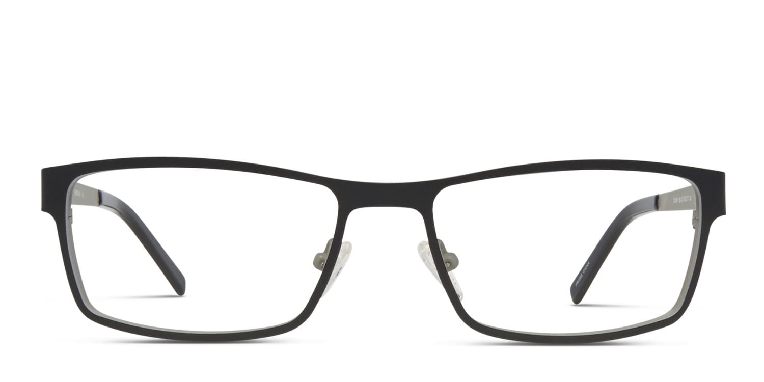 Winston Black glasses - Black - Frontal View