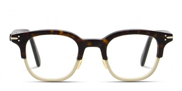 メガネ Celine Eyeglass Frame CL50094I Beige Square Luxury Celine CL50098I 052 Glasses - US
