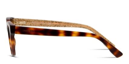 Jimmy Choo JC150 Tortoise/Glitter glasses - Tortoise / Glitter - Side View