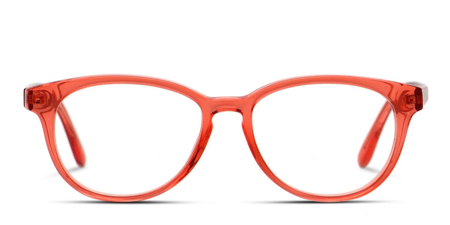 Smith Finley Clear Red glasses - Red / Clear - Frontal View
