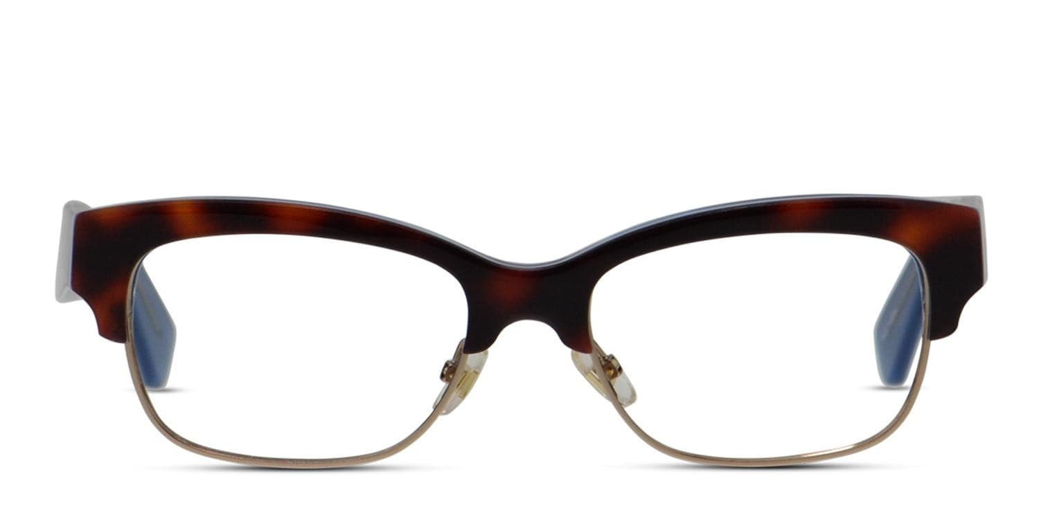 Kate Spade Shantal Tortoise w/Gold/Blue Eyeglasses | Includes FREE