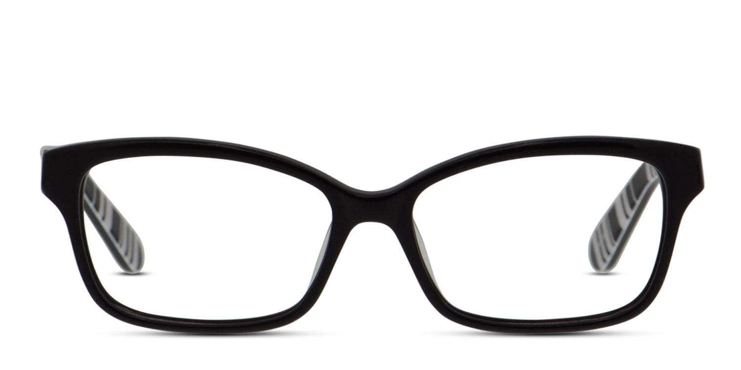Kate Spade Sharla Shiny Black w/Pattern Prescription Eyeglasses