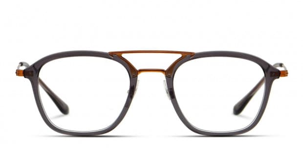 Ray Ban 7098 Gray w Bronze Prescription Eyeglasses