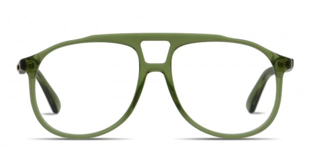 Gucci clear aviator glasses clearance