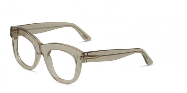 Tom Ford TF5493 Clear Gray Prescription Eyeglasses