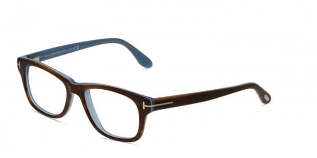Tom Ford TF5147 Tortoise/Blue Prescription Eyeglasses