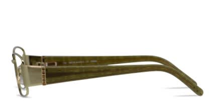 Fendi F908R Green glasses - Green - Side View