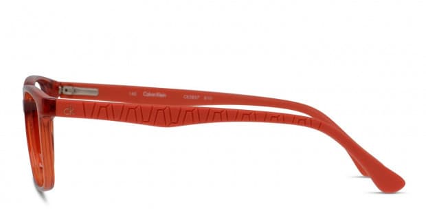 Calvin klein red glasses cheap