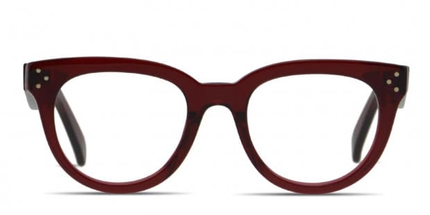 Celine CL41379 Clear Wine Prescription Eyeglasses