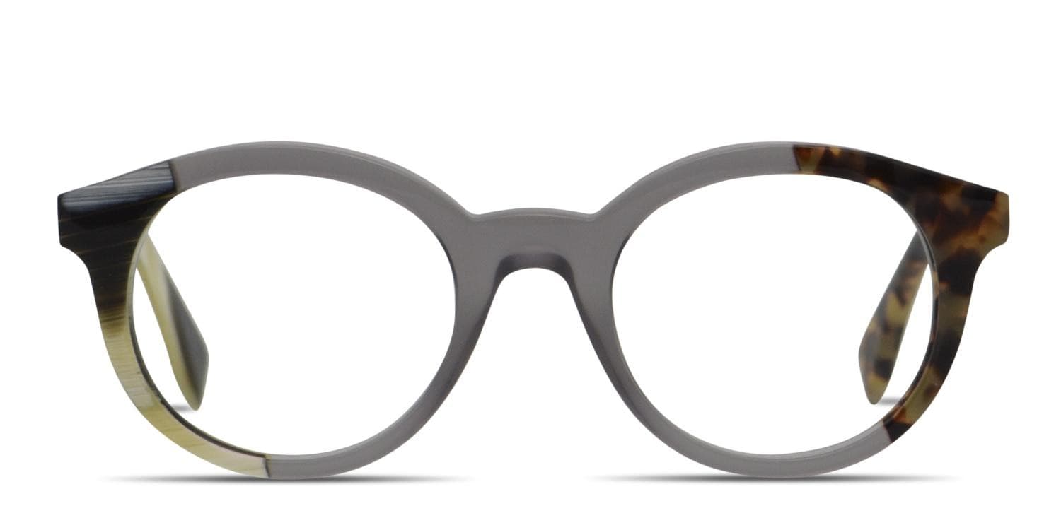 Fendi FF0067 Gray, Tortoise Prescription Eyeglasses