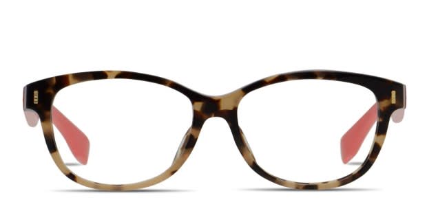 Fendi FF0099/F Tortoise/Pink Prescription Eyeglasses display picture 3