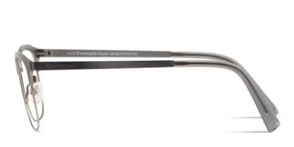 Ermenegildo Zegna EZ5038 Gunmetal glasses - Silver - Side View