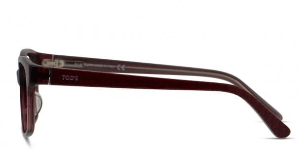 TOD'S ハタフライフレムメカネ TO5258 045 Tod's TO4108 Eggplant/Wine Prescription eyeglasses