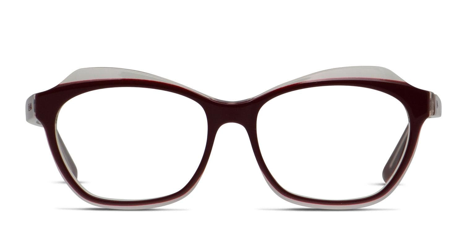 TOD'S キャットアイフレムメカネ TO5192 054 Tod's TO5131 Wine/Clear Prescription eyeglasses