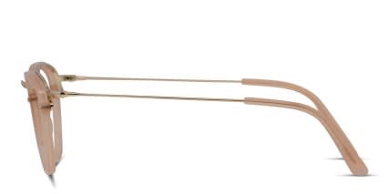 Tod's TO5136 Pink, Gold glasses - Pink / Gold - Side View