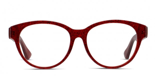 Red glitter gucci glasses deals