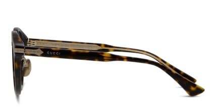 Gucci GG0066O Brown/Tortoise glasses - Brown / Tortoise - Side View