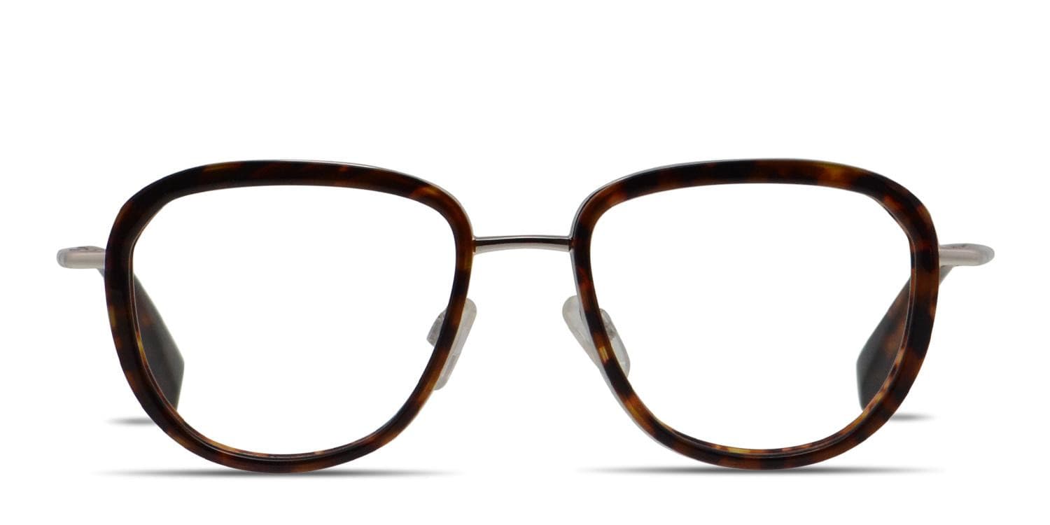 Jil Sander J2009 Tortoise/Silver Prescription Eyeglasses