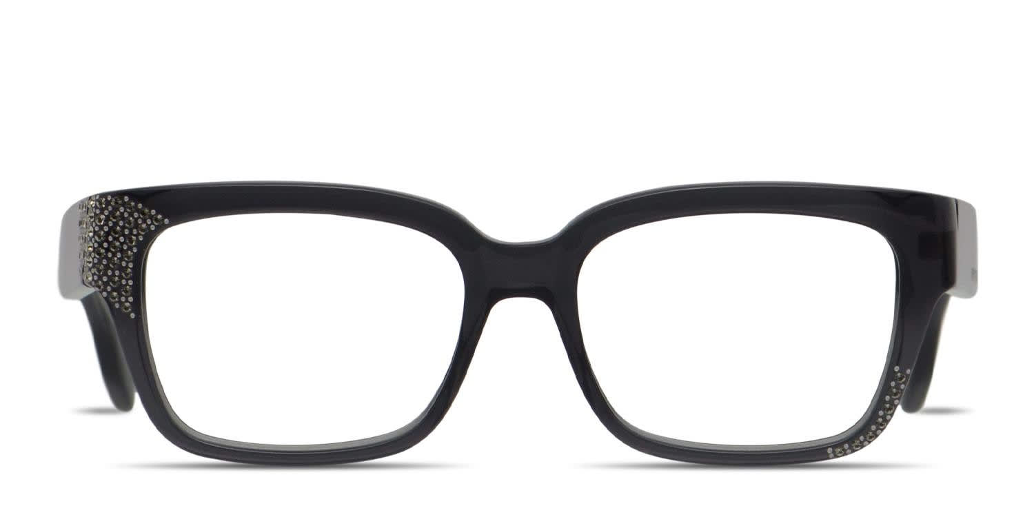 Jimmy Choo JC135 Clear Gray Eyeglasses | Includes FREE Rx Lenses