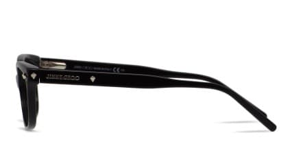 Jimmy Choo JC161 Shiny Black glasses - Shiny Black - Side View