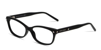 Jimmy Choo JC161 Shiny Black glasses - Shiny Black - Angle View