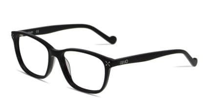 Liu Jo LJ2607 Shiny Black glasses - Shiny Black - Angle View
