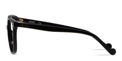 Liu Jo LJ2621 Shiny Black glasses - Shiny Black - Side View