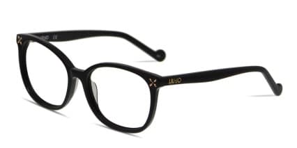Liu Jo LJ2621 Shiny Black glasses - Shiny Black - Angle View