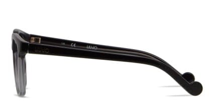 Liu Jo LJ2641 Clear Gray/Glitter glasses - Gray / Clear / Glitter - Side View