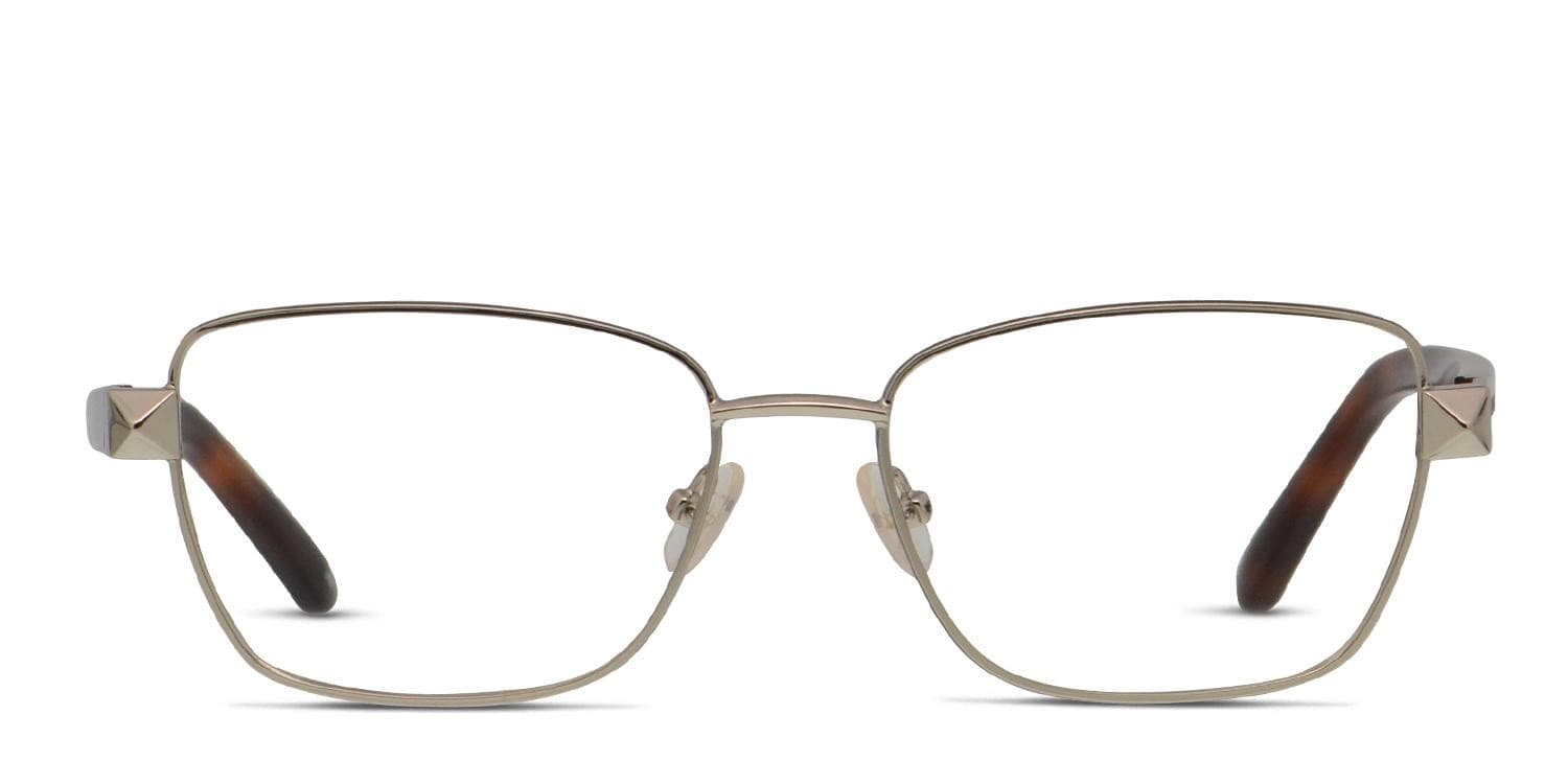 Valentino V2124 Gold, Tortoise glasses - Gold / Tortoise - Frontal View