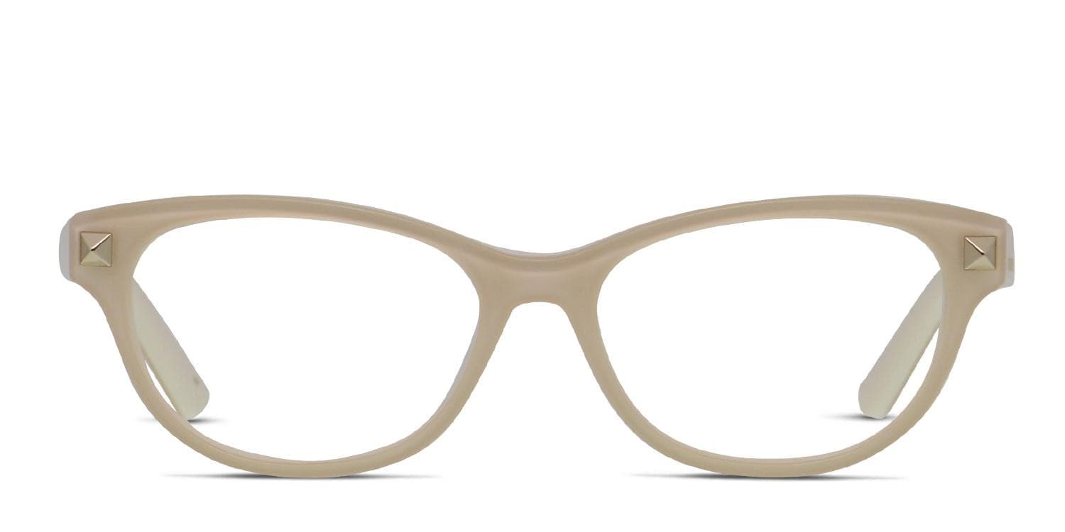 Valentino V2660 Beige glasses - Beige - Frontal View