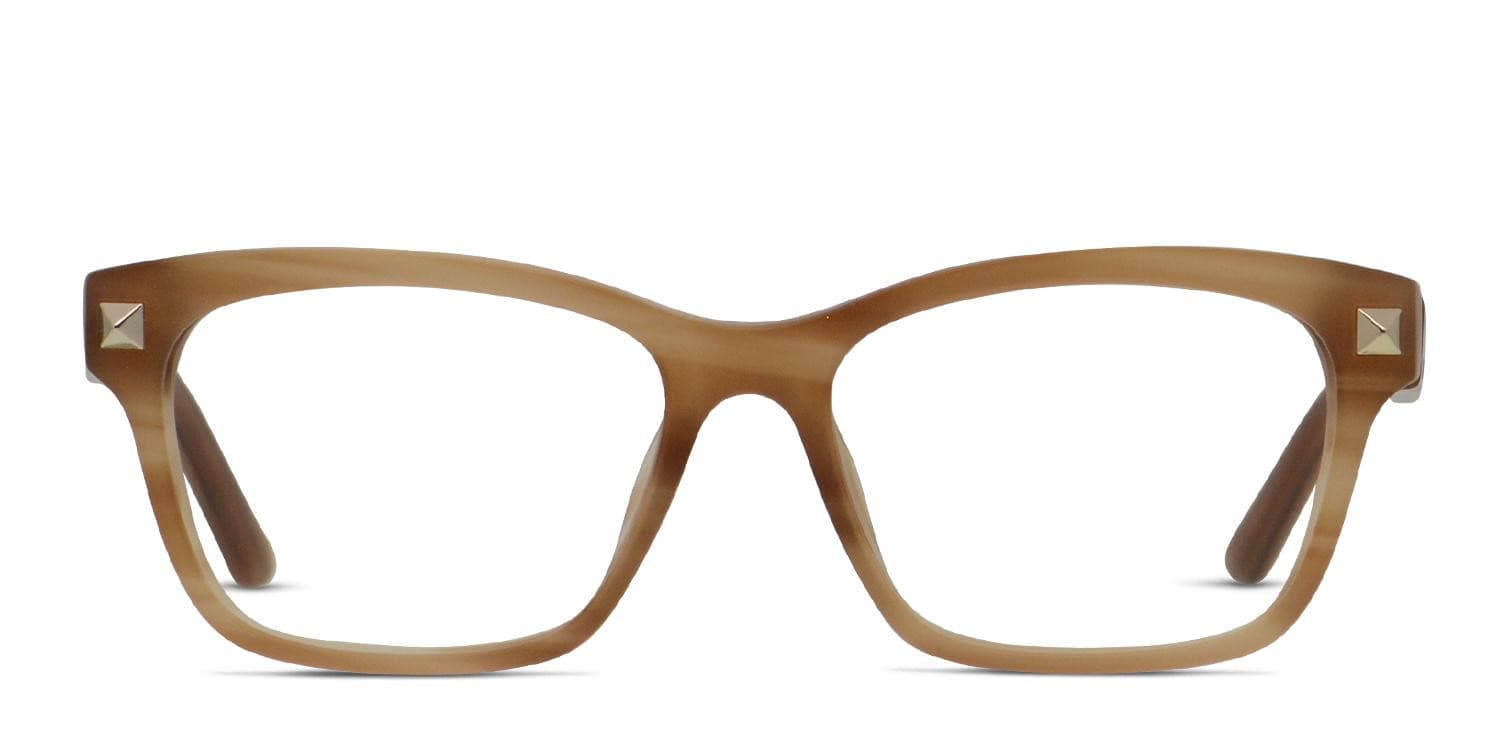 Valentino V2667 Brown, Beige glasses - Brown / Beige - Frontal View