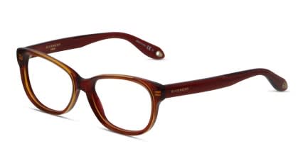 Givenchy GV0061 Clear Red/Yellow glasses - Red / Clear / Yellow - Angle View
