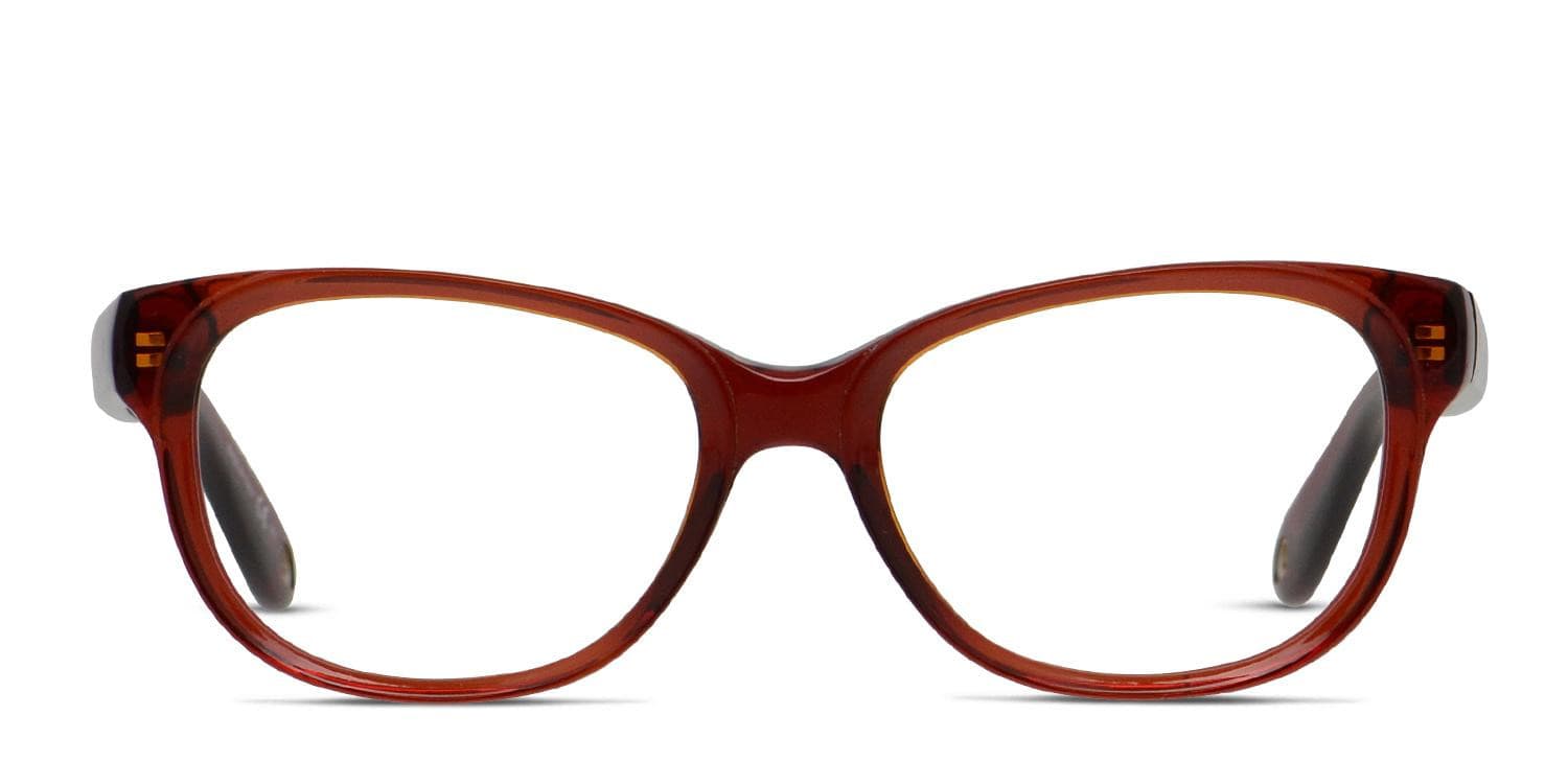Givenchy GV0061 Clear Red/Yellow glasses - Red / Clear / Yellow - Frontal View