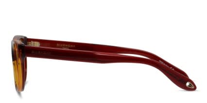 Givenchy GV0061 Clear Red/Yellow glasses - Red / Clear / Yellow - Side View
