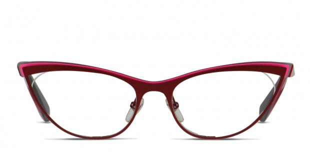 Alain Mikli A02003 Red/Pink/Gray Prescription Eyeglasses